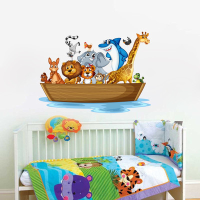 STICKER STUDIO 43 cm Animals Reusable Sticker(Pack of 1)