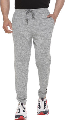 Y&I Self Design Men Grey Track Pants