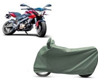 High Quality Two Wheeler Cover for Bajaj(Pulsar 200 NS DTS-i, Green)