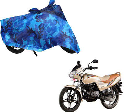 WolkomHome Waterproof Two Wheeler Cover for LML(Freedom, Blue)