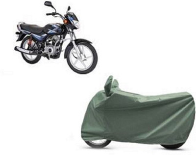 High Quality Two Wheeler Cover for Bajaj(Platina, Grey)