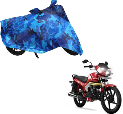 WolkomHome Waterproof Two Wheeler Cover for Mahindra(Centuro, Blue)