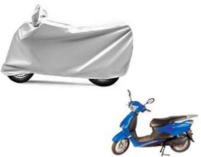 High Quality Waterproof Two Wheeler Cover for Avon(E Scoot, Silver)