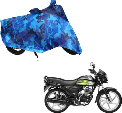 WolkomHome Waterproof Two Wheeler Cover for Honda(CD, Blue)