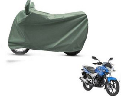 High Quality Two Wheeler Cover for Bajaj(Discover 125 DTS-i, Green)