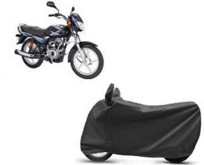 High Quality Two Wheeler Cover for Bajaj(Platina, Blue)