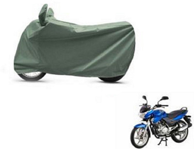 High Quality Waterproof Two Wheeler Cover for Bajaj(Pulsar 150, Green)