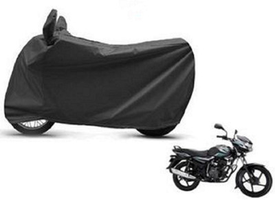 High Quality Waterproof Two Wheeler Cover for Bajaj(Discover 100 DTS-i, Black)