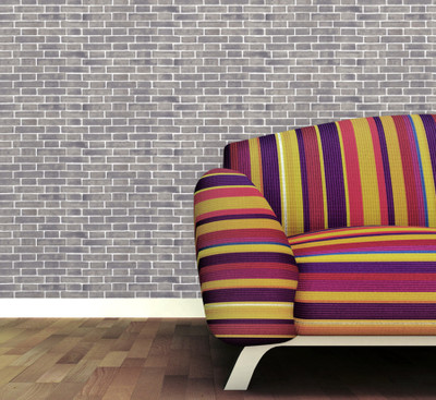 Eurotex Architecture Grey Wallpaper(1000 cm x 45 cm)