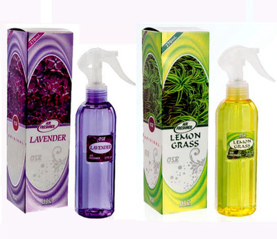 OSR lemon Spray Levender and Lemon Grass Air Freshener Spray combo of 2*270 ML(2 x 270 ml)