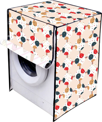 GLUCHIES Front Loading Washing Machine  Cover(Width: 62 cm, CREAM)