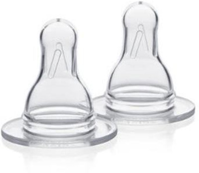 Medela Spare Teats (Medium Flow) Slow Flow Nipple(Pack of 2 Nipples)