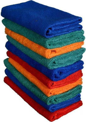 Sheen Microfiber Vehicle Washing  Cloth(Pack Of 10)