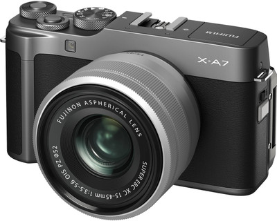Fujifilm X Series X-A7 Mirrorless Camera Body With 15-45 mm Lens(Grey)