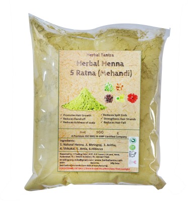 Herbal Tantra Herbal Henna 5 Ratna ( Mehandi )(500 g)