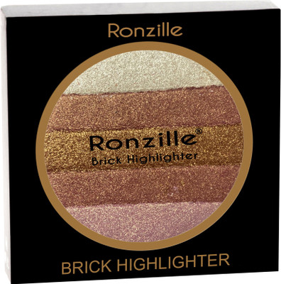 RONZILLE Shimmer Brick Metallic Highlighter -03 Highlighter(Pink)