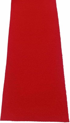 AMRO HOME NEEDS PVC (Polyvinyl Chloride) Door Mat(Red, Large)