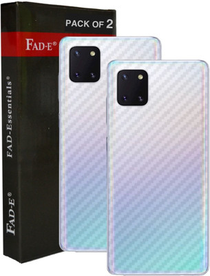 FAD-E Back Screen Guard for Samsung Galaxy Note 10 Lite(Pack of 2)