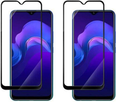 SRT Edge To Edge Tempered Glass for Vivo Y19 2019(Pack of 2)