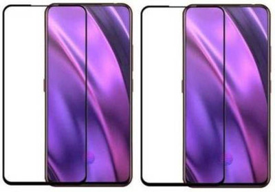 SRT Edge To Edge Tempered Glass for Oppo F11 Pro(Pack of 2)