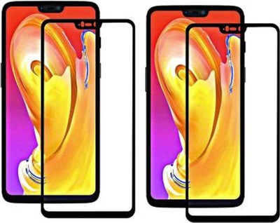 SRT Edge To Edge Tempered Glass for OnePlus 6(Pack of 2)