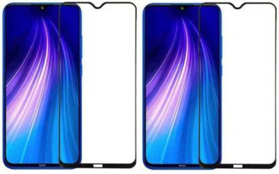 SRT Edge To Edge Tempered Glass for Mi Redmi 8A(Pack of 2)