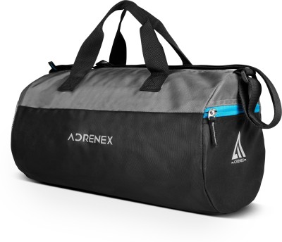 Adrenex by Flipkart 20L, 2 Compartment Gym & Sport  (Black, Kit Bag)
