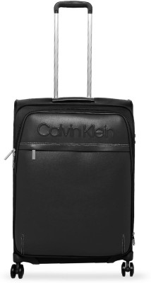 Calvin Klein West 34Th St-Embossed Expandable  Check-in Suitcase 4 Wheels - 24 inch