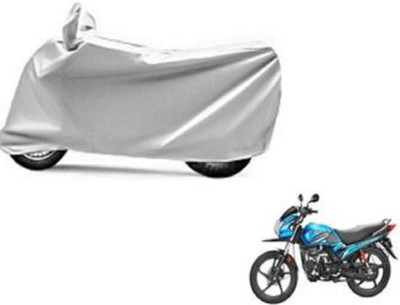 High Quality Two Wheeler Cover for Hero(Passion Pro TR, Silver)