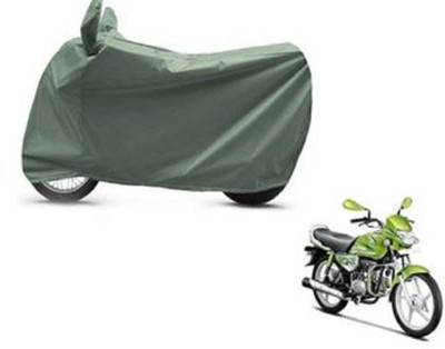 High Quality Waterproof Two Wheeler Cover for Hero(HF Deluxe, Green)