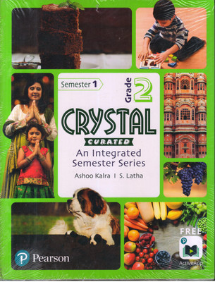 CRYSTAL CURATED SEMESTAR 2 GRADE -2(English, Paperback, S. LATHA, ASHOO KALRA)