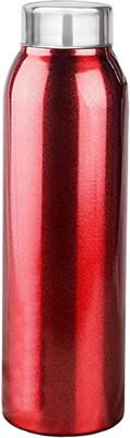 KUBER INDUSTRIES 1000 ml Steel Bottle(Pack of 1, Maroon)
