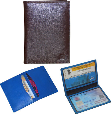 Style 98 10 Card Holder(Set of 2, Brown)