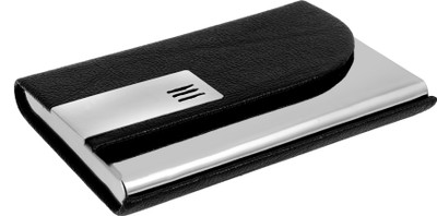 OFIXO I HIGH QUALITY I Classic and Sturdy 1178 Executive Pocket Luxury Credit / Debit / ATM / Visiting Card / Super Sleek 10 Card Holder(Set of 1, Black)