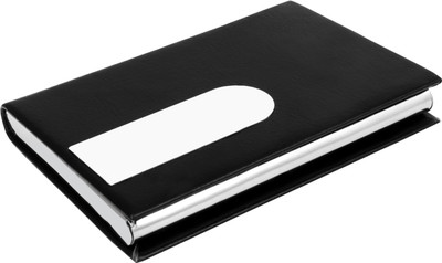 OFIXO I HIGH QUALITY I Classic and Sturdy 1181 Executive Pocket Luxury Credit / Debit / ATM / Visiting Card / Super Sleek 10 Card Holder(Set of 1, Black)