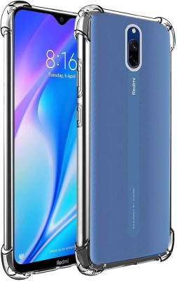 Caseline Back Cover for Redmi 8A Dual(Transparent, Grip Case, Silicon, Pack of: 1)