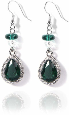 Gempro Emerald Color CZ Elegant Crystal Drops & Danglers