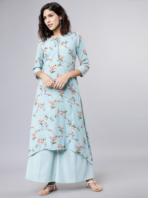 Vishudh Women Kurta Palazzo Set
