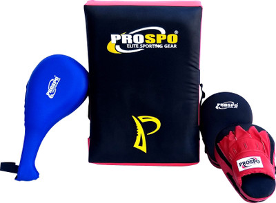 PROSPO Kick Fighters Delight Practice Tri-Combo Boxing Kit