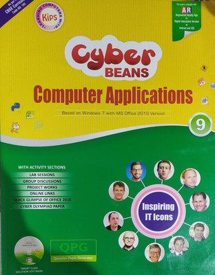 Kips Cyber Beans Computer Application For Class-9 As Per Latest CBSE Syllabus For ( 2020-2021) Examination(Paperback, KIPS)