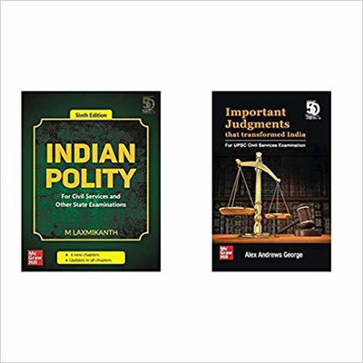 UPSC Preparation Combo - Indian Polity + Important Judgments That Transformed India (Set Of 2 Books)(Paperback, TEAM EXPERT)