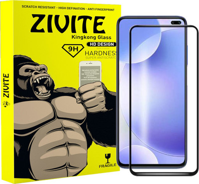 ZIVITE Edge To Edge Tempered Glass for Xiaomi Poco X2(Pack of 1)