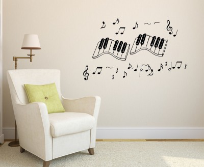 Wallzone 120 cm Music Removable Sticker(Pack of 1)