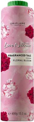 Oriflame Love Nature Fragranced Talc Floral Bloom  (400 g)