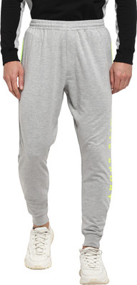 OFF LIMITS Solid Men Grey Track Pants