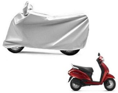 High Quality Two Wheeler Cover for Honda(Activa i, Silver)