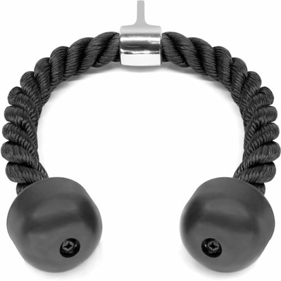 Dinetic Push Pull Down Cord Tricep Rope Multi Gym Bodybuilding Cable Pull-up Bar Triceps Bar