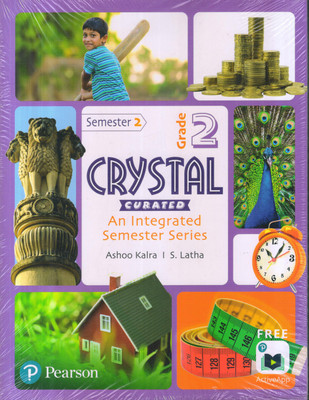 CRYSTAL CURATED SEMESTAR 2 GRADE -2(English, Paperback, S. LATHA, ASHOO KALRA)
