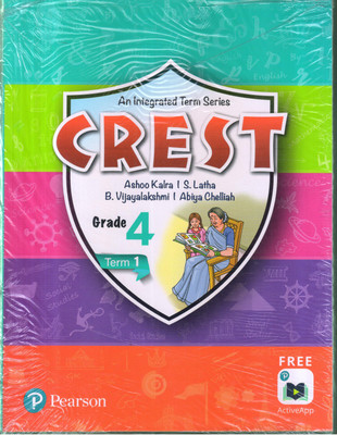 CREST TERM 1 GRADE -4(English, Paperback, S. LATHA, ASHOO KALRA)