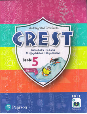 CREST TERM 3 GRADE -5(English, Paperback, S. LATHA, ASHOO KALRA)